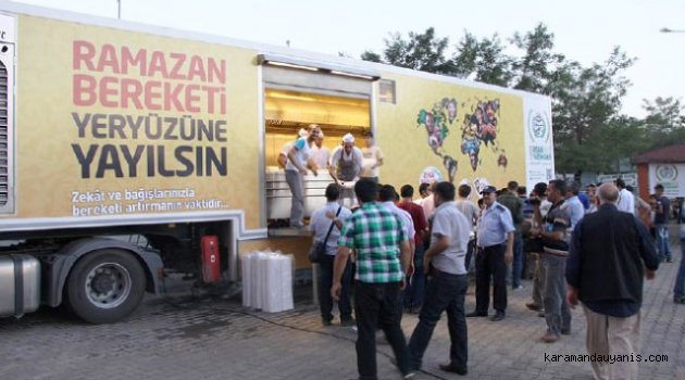 İHH RAMAZAN KUMANYALARI ERMENEK’TE