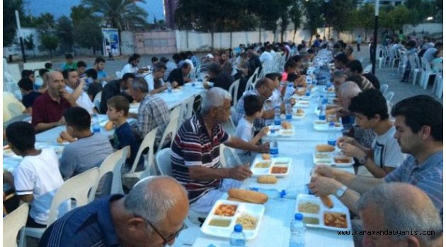 İHH'DAN KARAMAN'DA İFTAR
