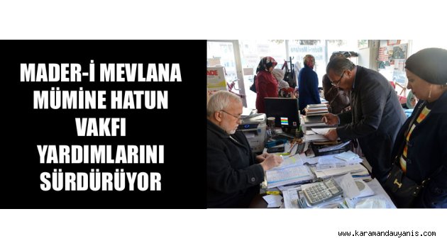 İhtiyaç sahibi ailelere yardım