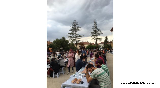 İKİNCİ İFTAR SOFRASI ÇELTEK MAHALLESİ’NE KURULDU