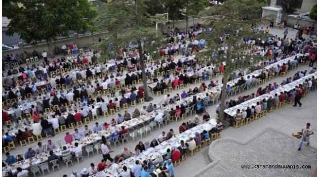 İKİNCİ İFTAR SOFRASI ÇELTEK'DE