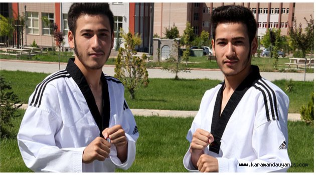 İKİZ SPORCULAR KMÜ'DE