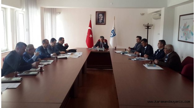 İL AV KOMİSYONU TOPLANDI