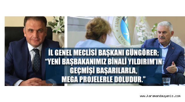 İL GENEL MECLİS BAŞKANINDAN TEBRİK..