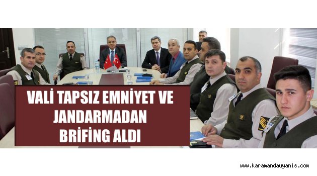 İL GÜVENLİK TOPLANTISI