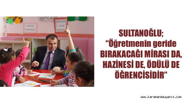 İl Milli Eğitim Müdürü Asım Sultanoğlu