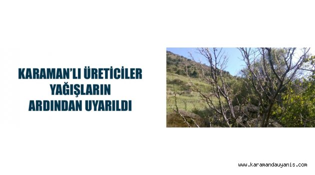 “İLAÇLAMAYI İHMAL ETMEYİN”