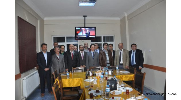 İLÇE MÜFTÜSÜ VEDALAŞTI