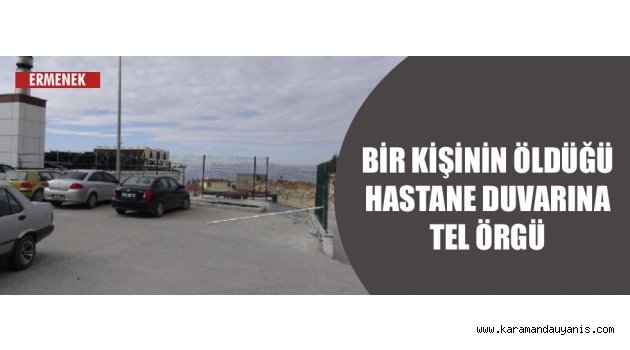 İlisulu'nun düştüğü duvar tel örgüyle çevrildi