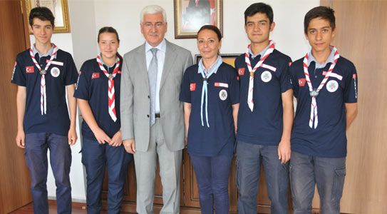 İzciler Balkanlardan Döndü