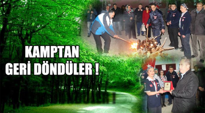 İzciler Ermenek Kampını Tamamladı