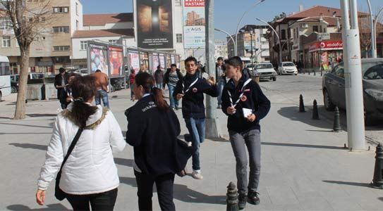 İzcilerden Oryantiring Etkinliği