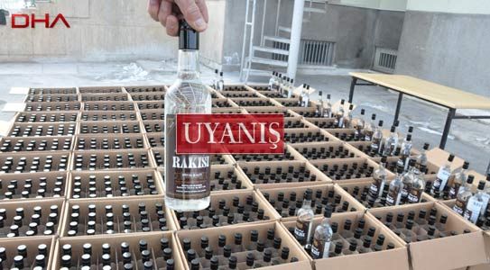Jandarma’dan Rakı Operasyonu