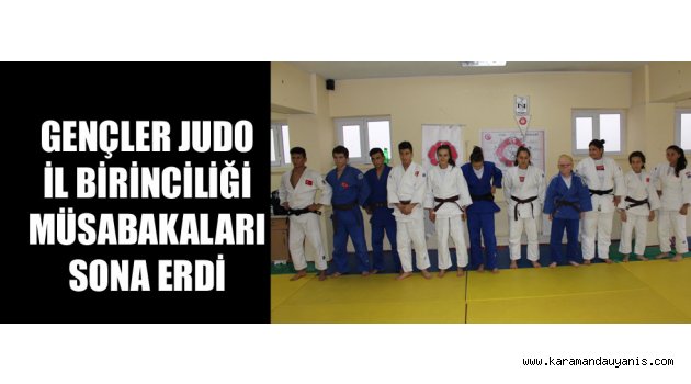 Judo il birinciliği müsabakaları