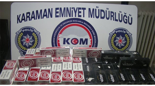 KAÇAK SİGARA OPERASYONU