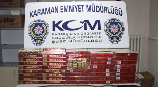 Kaçak Sigara Operasyonu