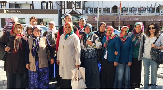 KADIN ÇİFTÇİLER ANKARA BEYPAZARIN’DA