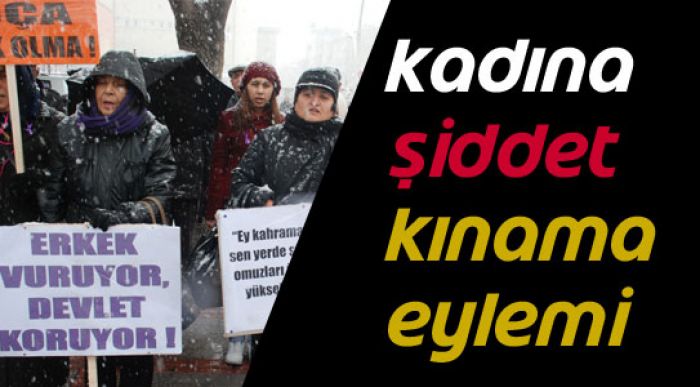 Kadına Şiddeti Kınama Eylemi