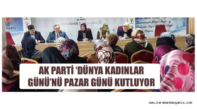 KADINLAR ŞÖLENİ..