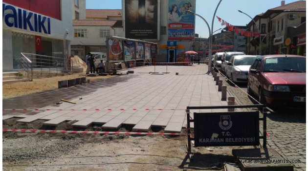 KALDIRIM YENİLEME ÇALIŞMALARI
