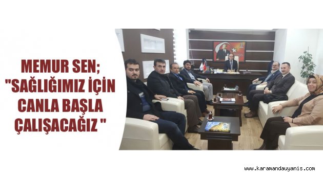 KAMU HASTANELERİ BİRLİĞİNE ZİYARET