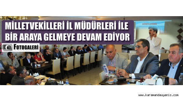 Kamu Kurumları Toplantısı