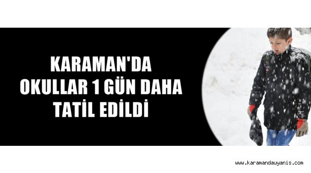 KAR TATİLİNE DEVAM