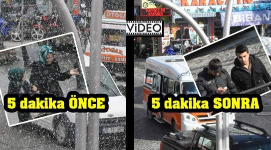 Kar Tipi Ve Güneş Birarada