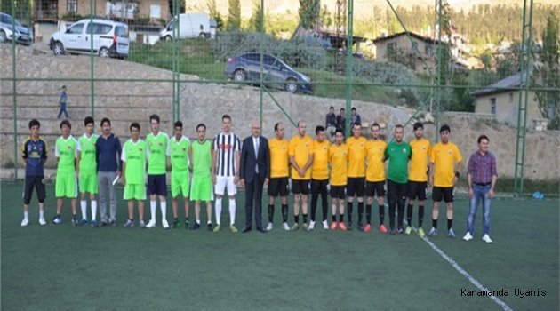 KARACAOĞLAN FUTBOL TURNUVASI BAŞLADI