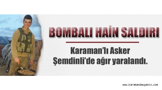 KARAKOLA BOMBALI SALDIRI..