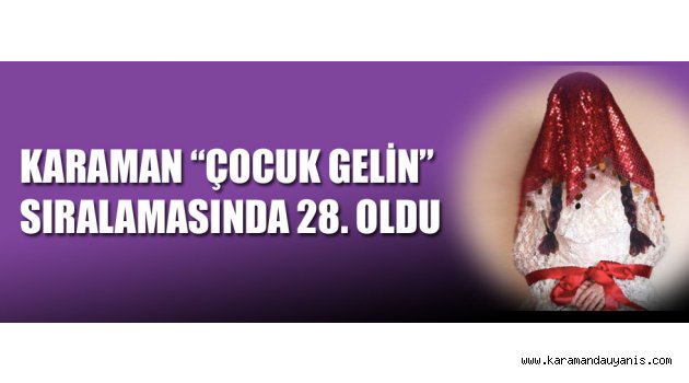 KARAMAN 28. SIRADA