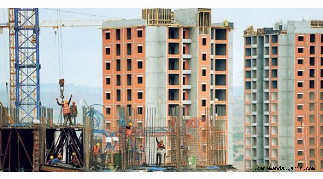 KARAMAN 3 AYDA YAPI RUHSATI VERİLEN 653 DAİRE İLE İL SIRALAMASINDA 55’İNCİ OLDU