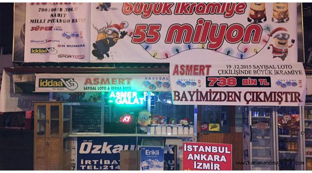 KARAMAN’A TALİH KUŞU KONDU!