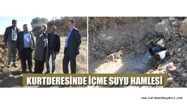 KARAMAN ALT YAPI HİZMETLERİ