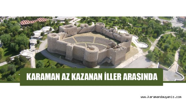 KARAMAN AZ KAZANAN İLLER ARASINDA