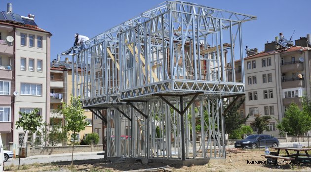 KARAMAN BELEDİYESİ'NDEN MUHTARLARA MODERN OFİSLER