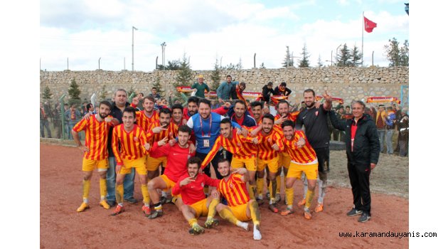 KARAMAN BELEDİYESPOR DEPLASMANDAN 3 PUANLA DÖNDÜ