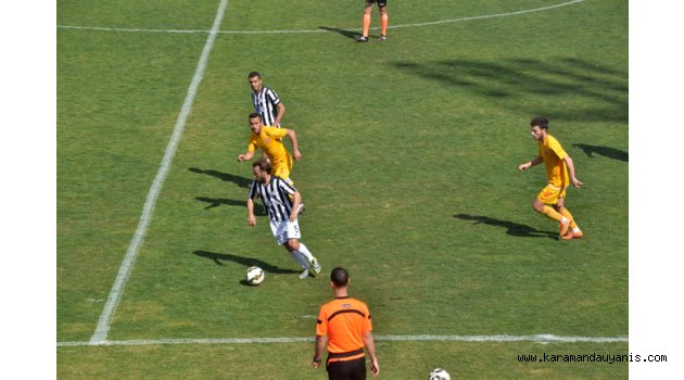 KARAMAN BELEDİYESPOR KENDİ EVİNDE KAZANDI