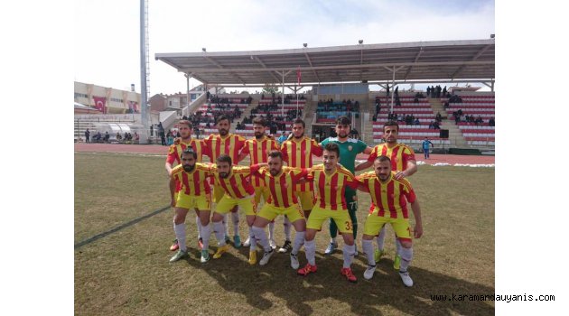 KARAMAN BELEDİYESPOR KENDİ EVİNDE KAZANDI