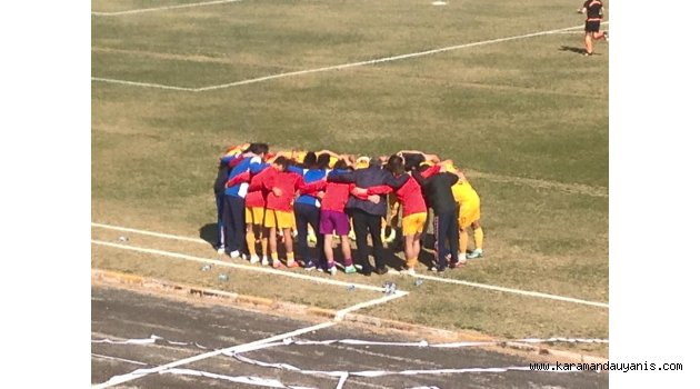 KARAMAN BELEDİYESPOR, SARAYÖNÜ’NDEN ELİ BOŞ DÖNDÜ