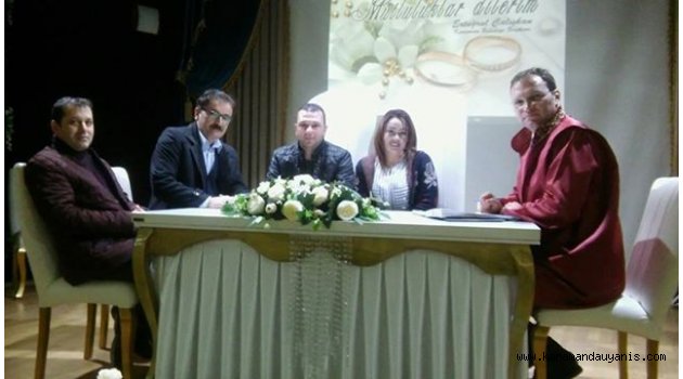 KARAMAN’DA EVLENDİ