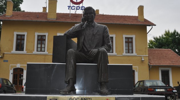 KARAMAN’DA GURBETÇİ İŞÇİ ANITI SEMBOL OLACAK