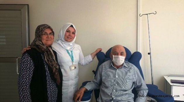 KARAMAN’DA KEMOTERAPİ TEDAVİLERİNE BAŞLANDI