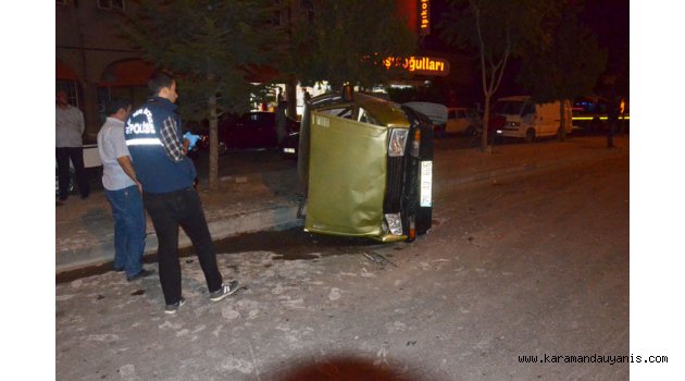 KARAMAN’DA TRAFİK KAZALARI: 5 YARALI