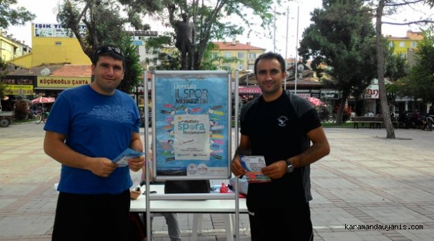 KARAMAN’DA YAZ SPOR OKULLARI TANITIMI DEVAM EDİYOR
