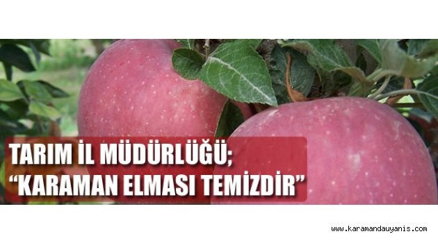 KARAMAN ELMAS'I