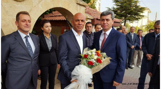 KARAMAN EMNİYET MÜDÜRÜ LEVENT TUTUK GÖREVİNE BAŞLADI