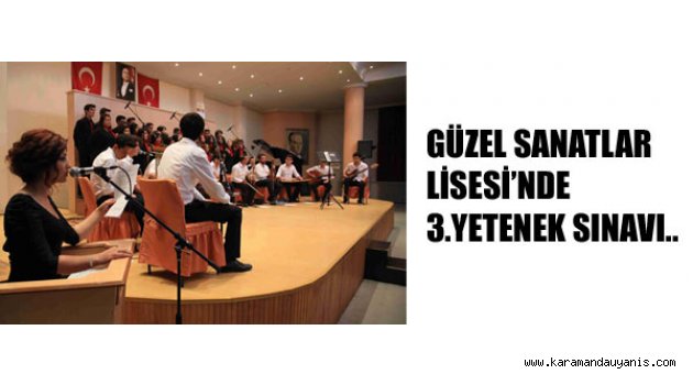 KARAMAN GÜZEL SANATLAR LİSESİ
