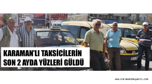 KARAMAN’LI TAKSİCİLER