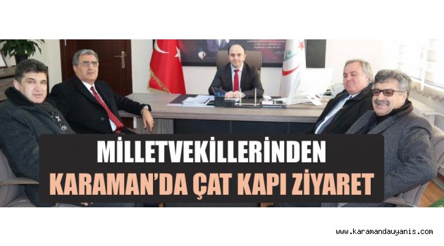 KARAMAN MİLLETVEKİLLERİ..